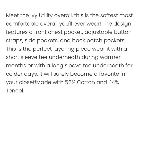 Bella Dahl Utility Overalls Jumpsuit Size Small
Mauve/Dusty Pink Colored - Picture 6 of 11